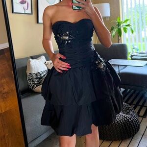 New BeBe Corset Style Babydoll Dress